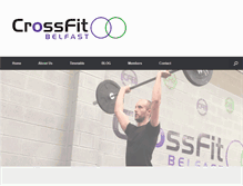 Tablet Screenshot of crossfitbelfast.com